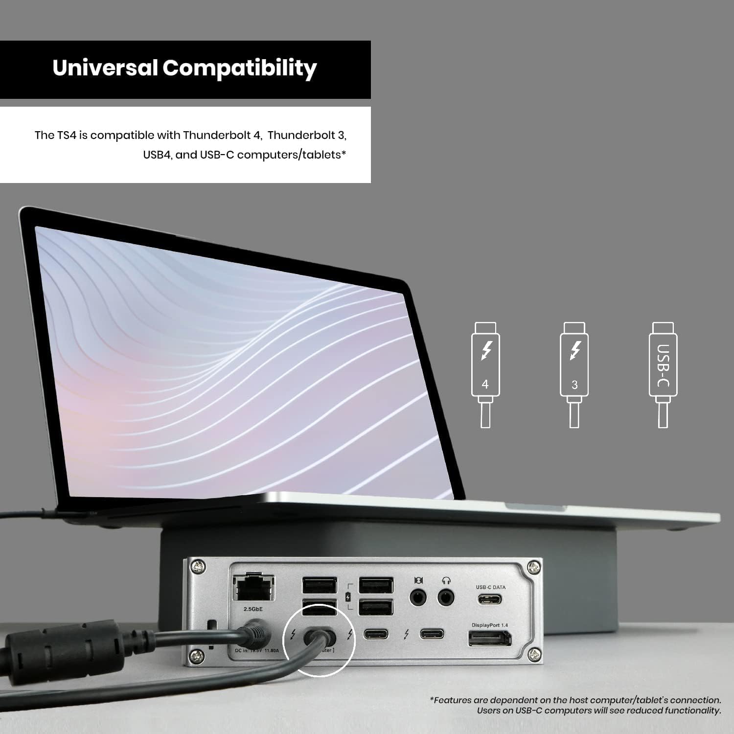 CalDigit TS4 USB-Cハブ Thunderbolt 4 Dock | TS4 | CalDigit – CalDigit