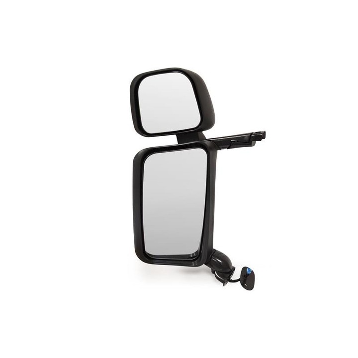 Огледало с електрическо подгряване Scania R, ляво, Черно