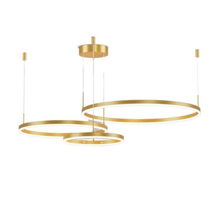 Candelabru echipat cu LED, 100W, lumina rece (6400K), corp aluminiu, dispersor acril, 110x80x120cm, Ellisse