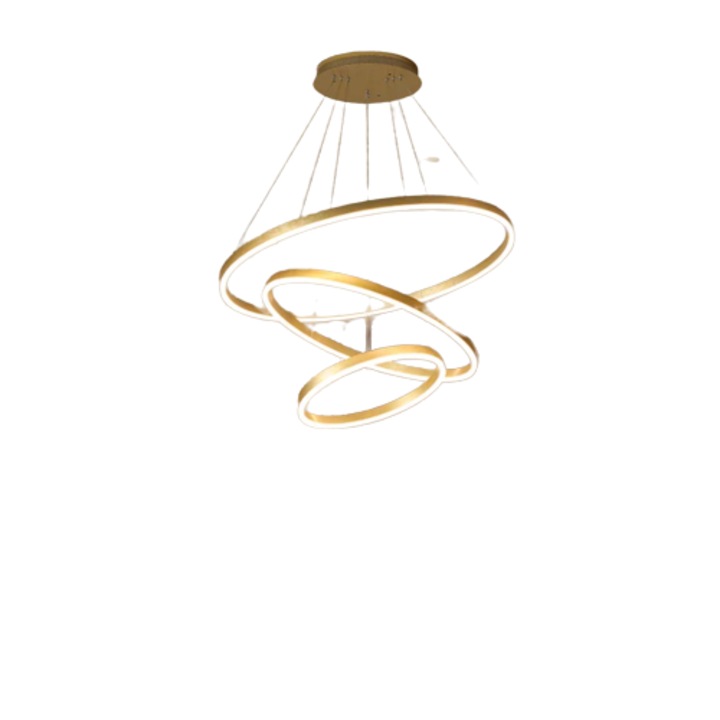 Candelabru echipat cu LED, 58W, lumina rece (6400K), corp aluminiu, dispersor acril, 80x80x6cm, Elements