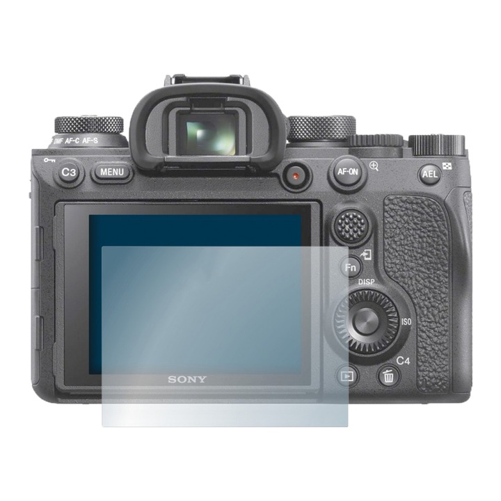 Set Folie 3 Bucati Protectie Ecran Aparat Foto Pentru Sony Alpha 9 II, Hydrogel Regenerabil, Flexibil, Ultra Durabil, Optim Protection Technology
