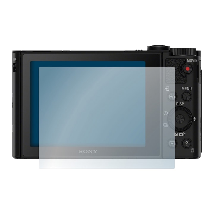 Set Folie 3 Bucati Protectie Ecran Aparat Foto Pentru Sony Cyber-shot DSC-HX90V, Hydrogel Regenerabil, Flexibil, Ultra Durabil, Optim Protection Technology