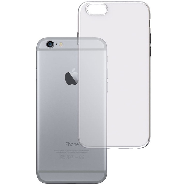 Кейс за Apple iPhone 6 / 6s, 3MK, Clear, Transparent
