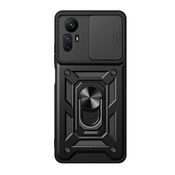 Калъф TECH-PROTECT Cam Shield Pro, Съвместим с Xiaomi Redmi Note 12S, Черен