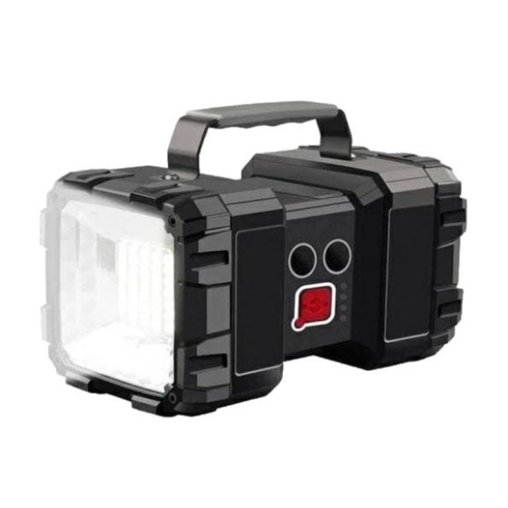 ZakupyTV мултифункционален LED фенер, 30W, 10000mAh, черен