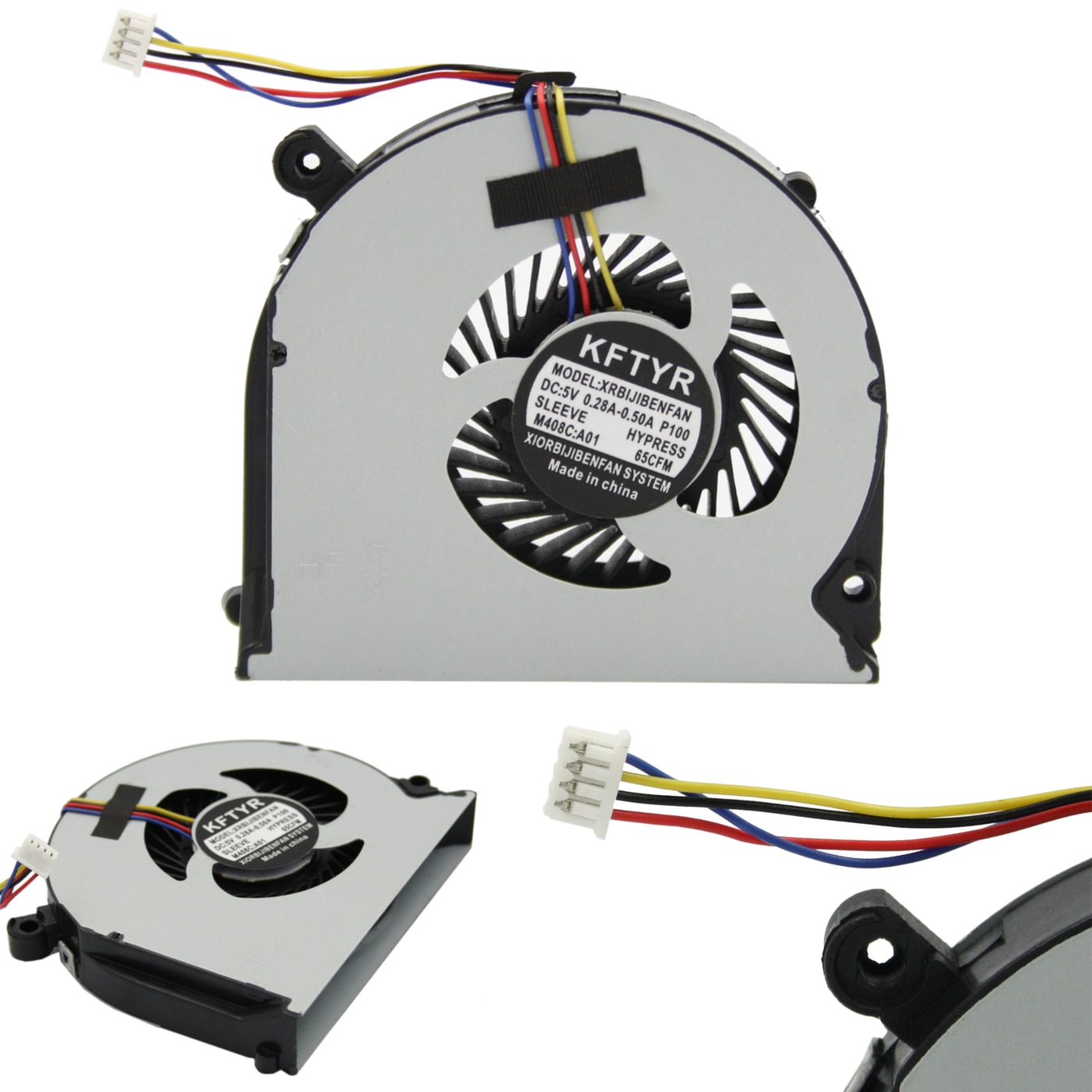 Ventola Laptop HP 4 Pin Ventilatore CPU Ricambio Per HP ProBook 640 G1, 645 G1, 650 G1, 655 G1 - Originale HP 738685-001 Ventilatore Laptop HP - Foto 6