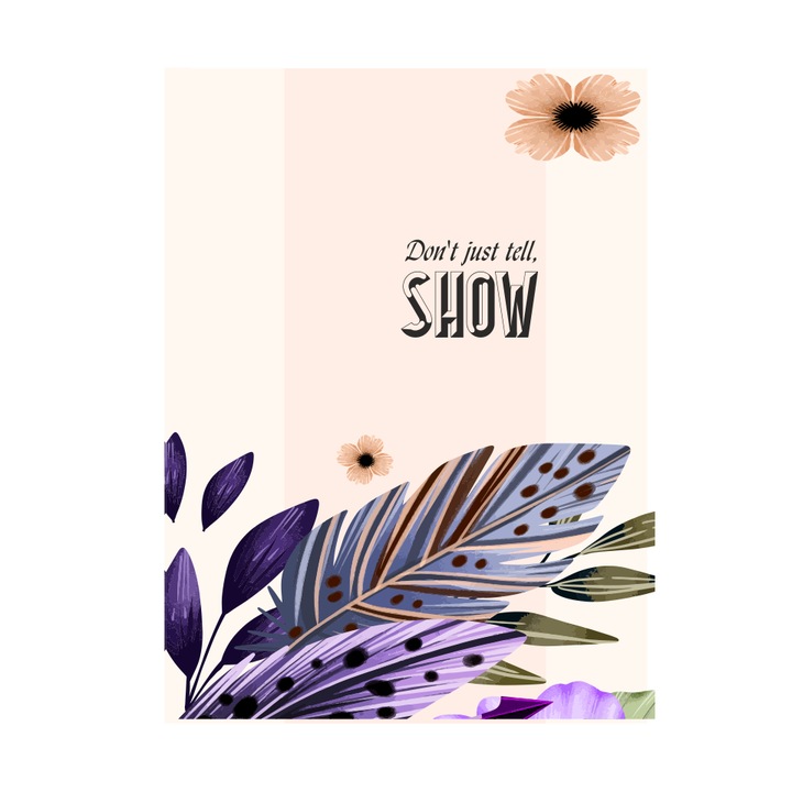 Caiet tip Bullet Journal "SHOW", A5, puncte interior, PaperYork, 38 file