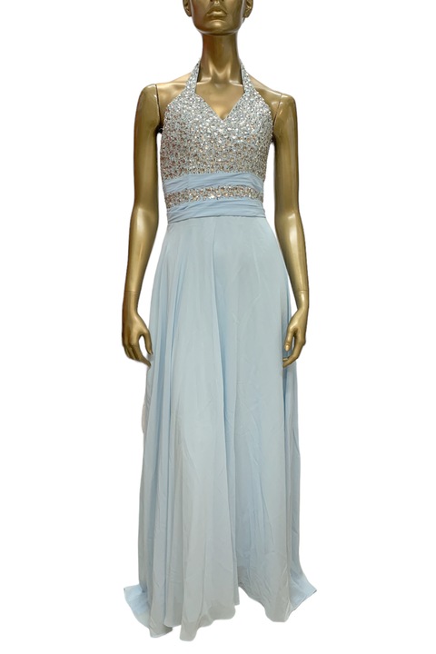 Rochie de dama, JUP, Poliester, Albastru deschis, S INTL