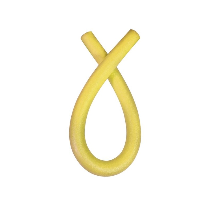 Макарон за плуване, Пяна, 6,5х150 см, Жълт