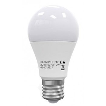 Bec LED E27 12W 220V 6400K 960Lm A60, Lumina Rece Bec LED E27 12W 220V 6400K 960Lm A60, Lumina Rece