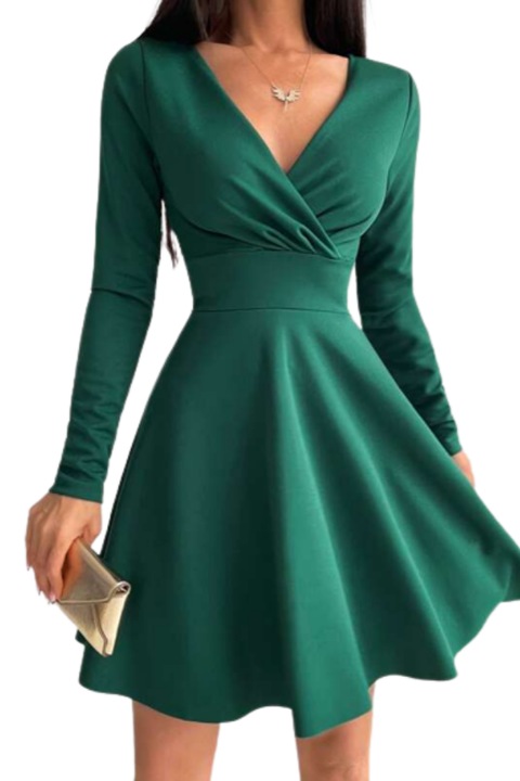 Alkalmi ruha, elegáns, rövid, zöld, Zöld