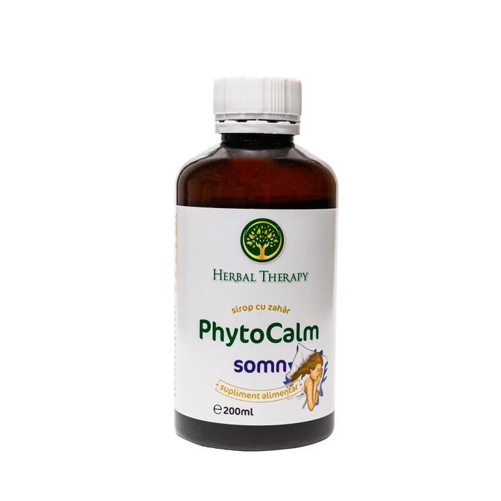 Sirop Phytocalm Somn, 200 ml, Herbal Therapy