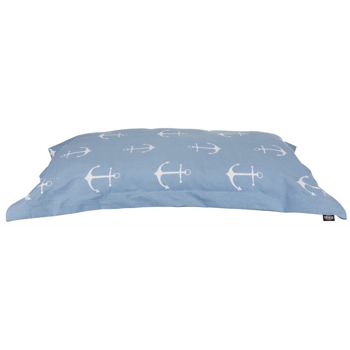 Perna pentru animale, Trixie, Poliester, Albastru\ Alb