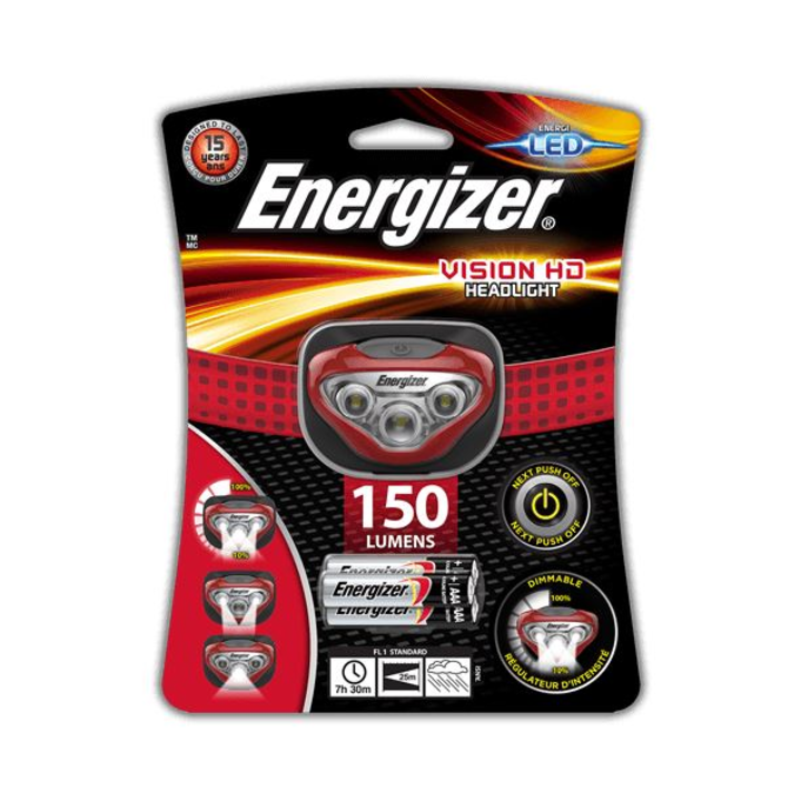 Челна лампа ENERGIZER 3 LED Vision HD+ (E300280502/NZFOHV02) (E300280502/NZFOHV02)