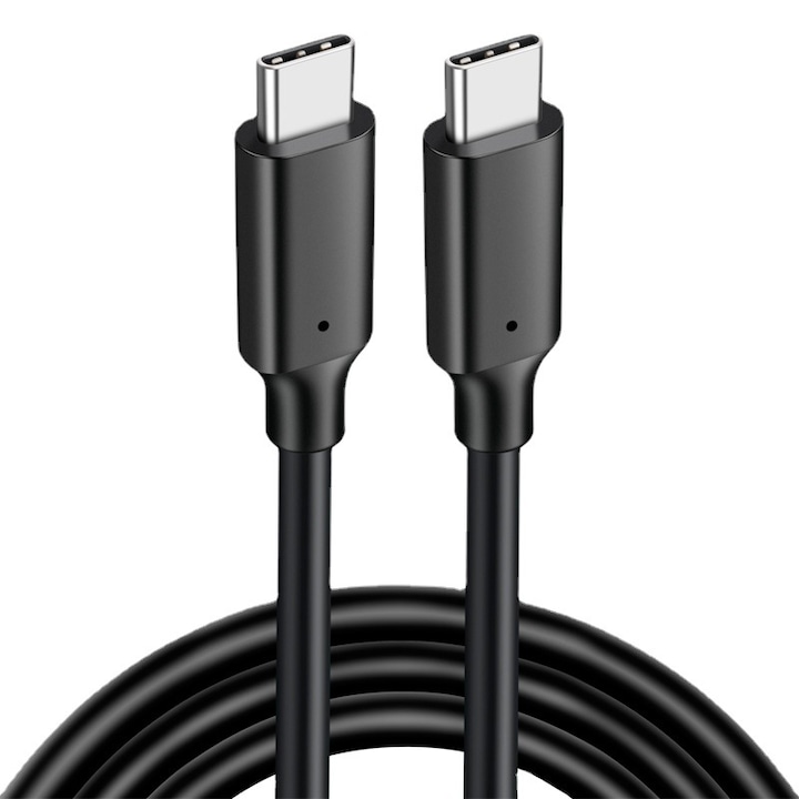 Cablu de incarcare, PARAFASA, USB-C, 3m, Negru