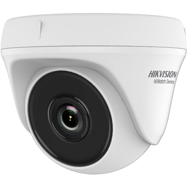 Camera de supraveghere Hikvision HiWatch Series HWT-T150-P-28 EXIR Turret, 5MP, 2.8MM, IR20M