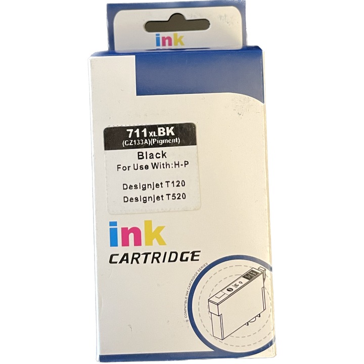 Cartus Compatibil HP 711XL 200 pagini Negru
