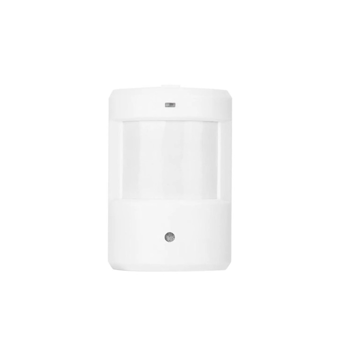 Senzor de miscare wireless cu alarma, 3 moduri atentionare, 3m raza, Alb