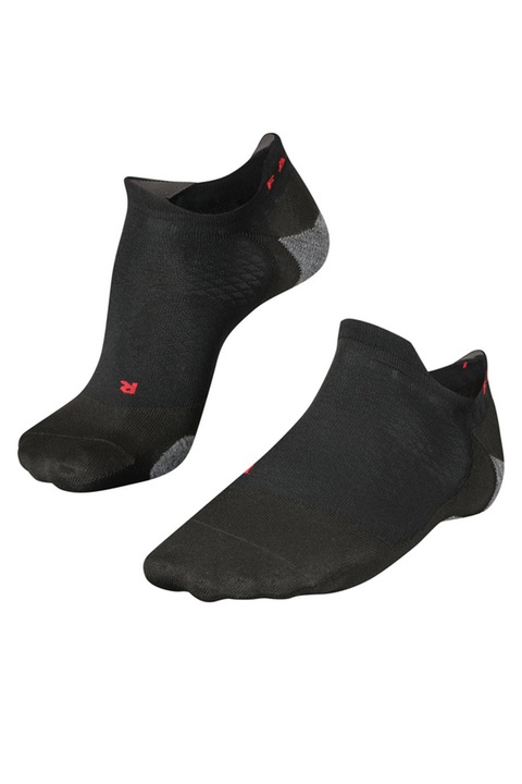 Falke, Sosete usoare foarte scurte pentru alergare, cu amortizare redusa RU5 Race Invisible, Negru