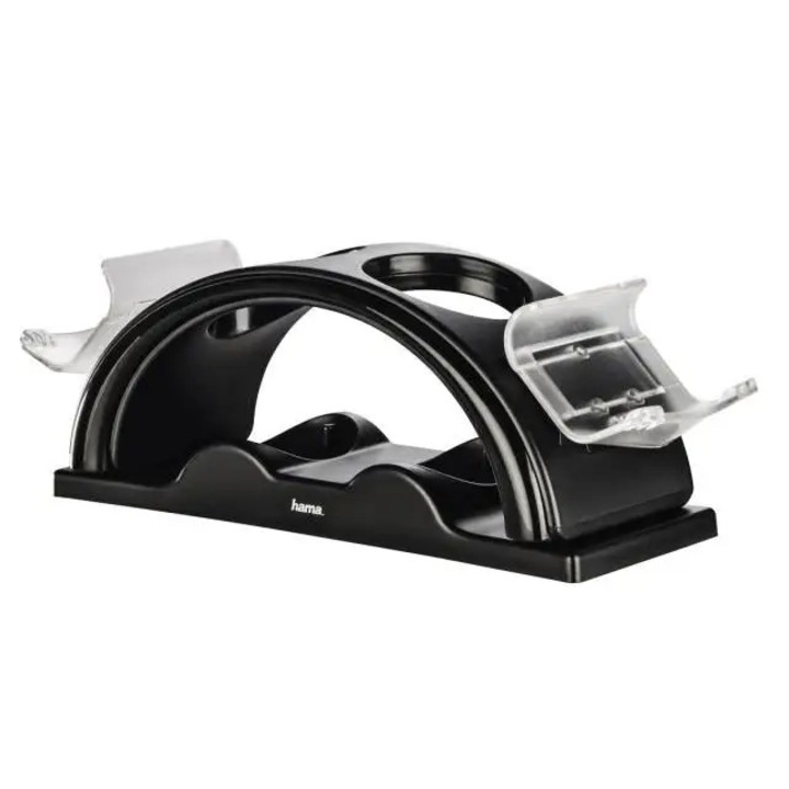 Statie de incarcare dubla pentru controler PS4, Dobe, TP4-002 Dock pentru 2 gamepad-uri, Negru