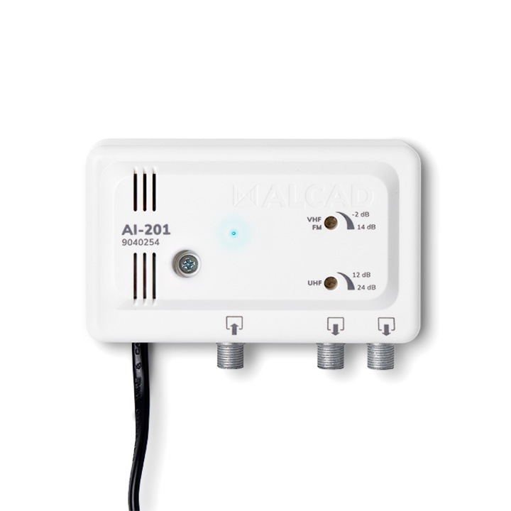 1 db otthoni erősítő ALCAD AI-201 VHF UHF 16dB