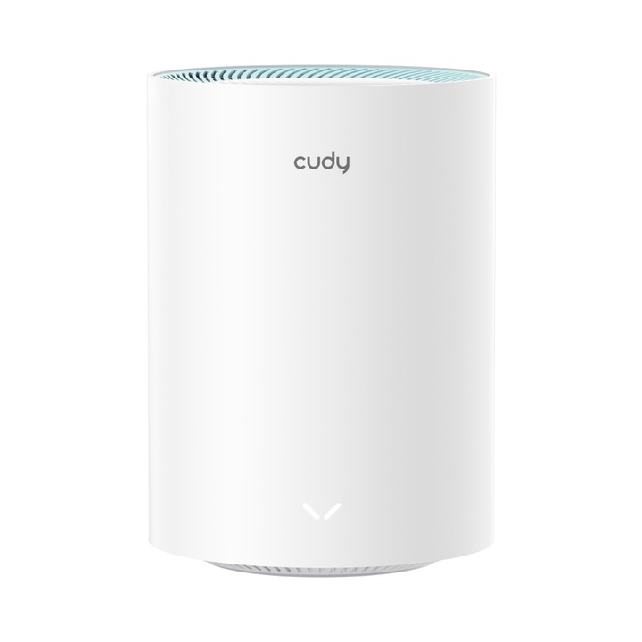 Комплект от 3 безжични рутера, Cudy, AC1200, WI-FI, Mesh Router gigabit, бял