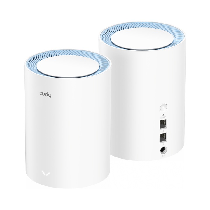 Рутер Mesh Cudy AC1200 WI-FI, Комплект от 2