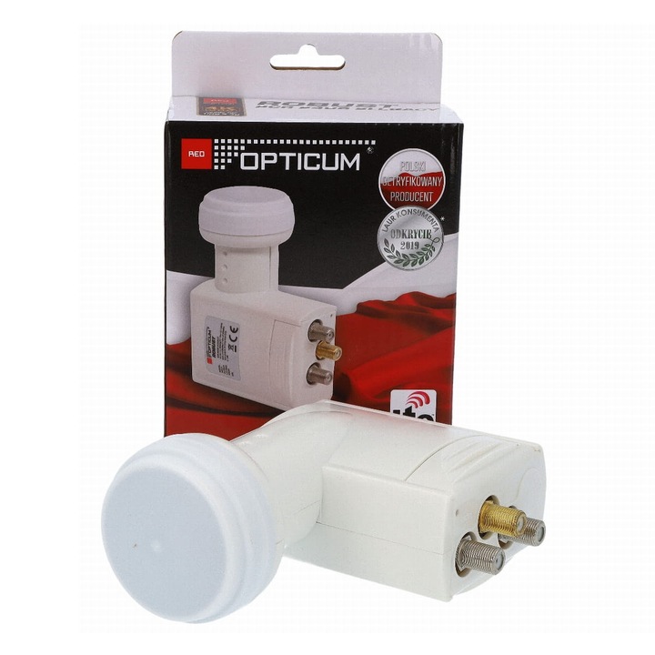 1 LNB Unicable II Opticum Robust SCR 24UB + TWIN