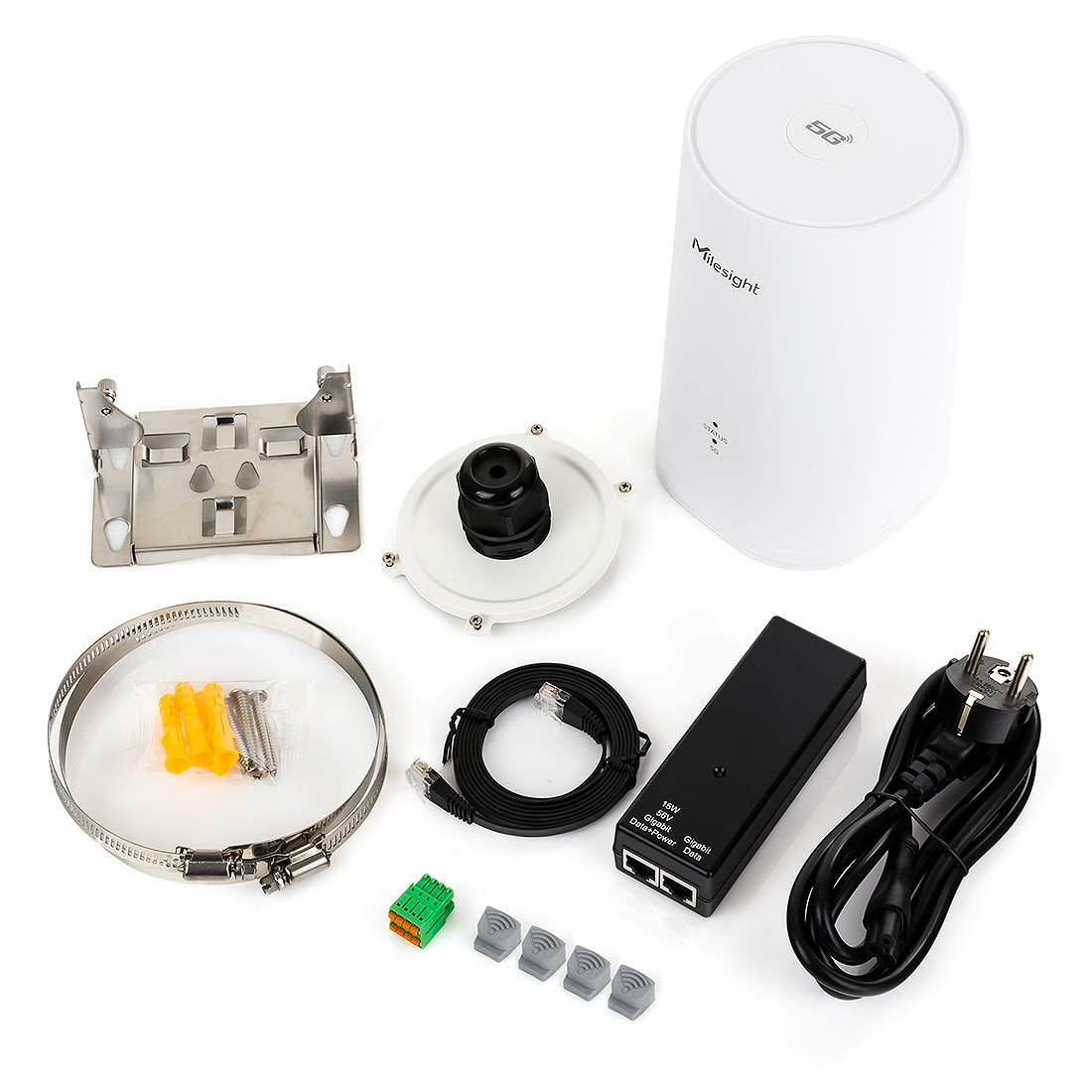 Router industrial, Milesight, 5G, UF51-501EU, 1 Gbps, Alb - eMAG.ro