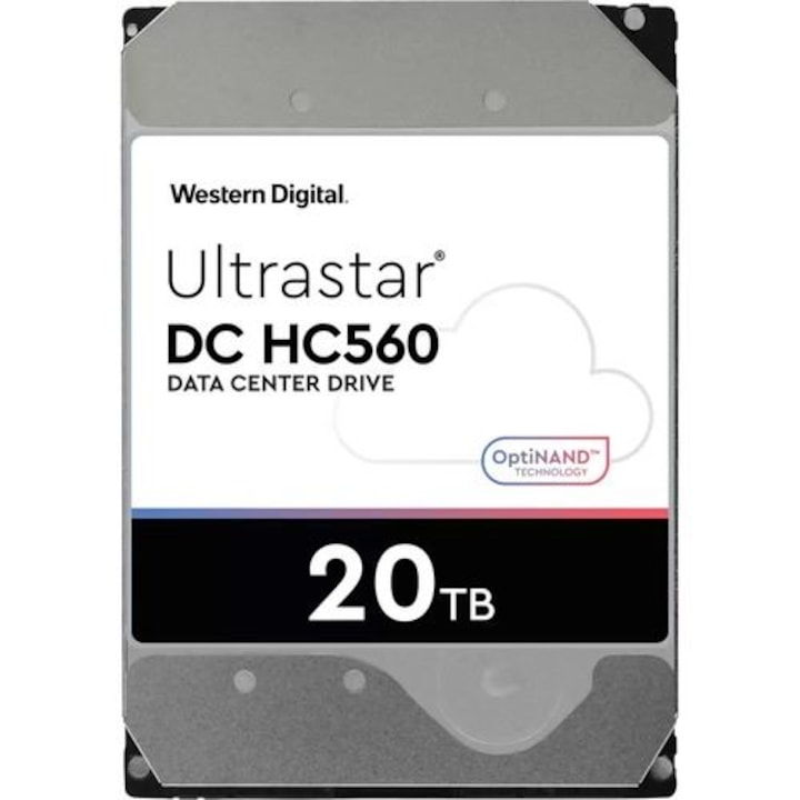 Твърд диск, Western Digital, 3.5'', 20TB