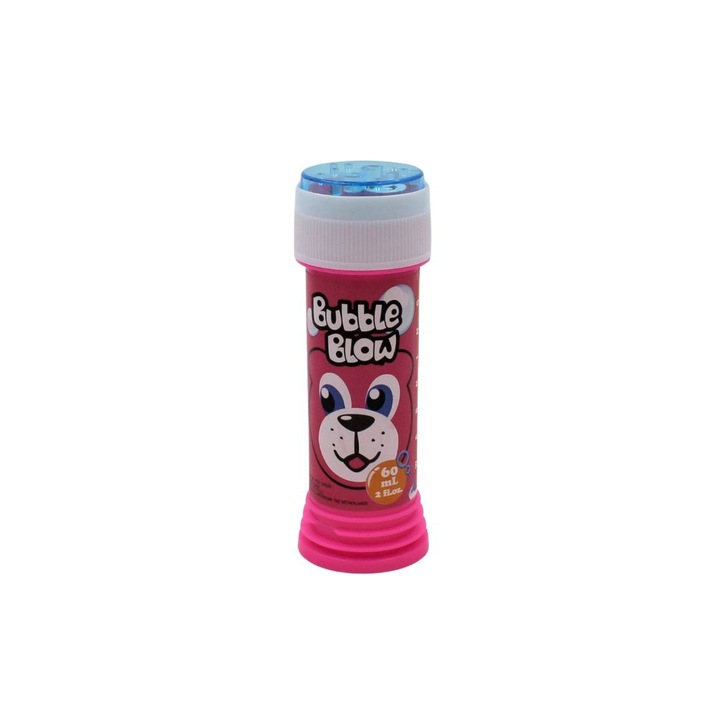 Tub baloane sapun 11cm ursulet roz
