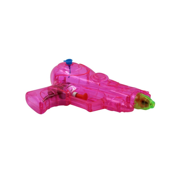 Mini pistol roz pentru apa 15 cm