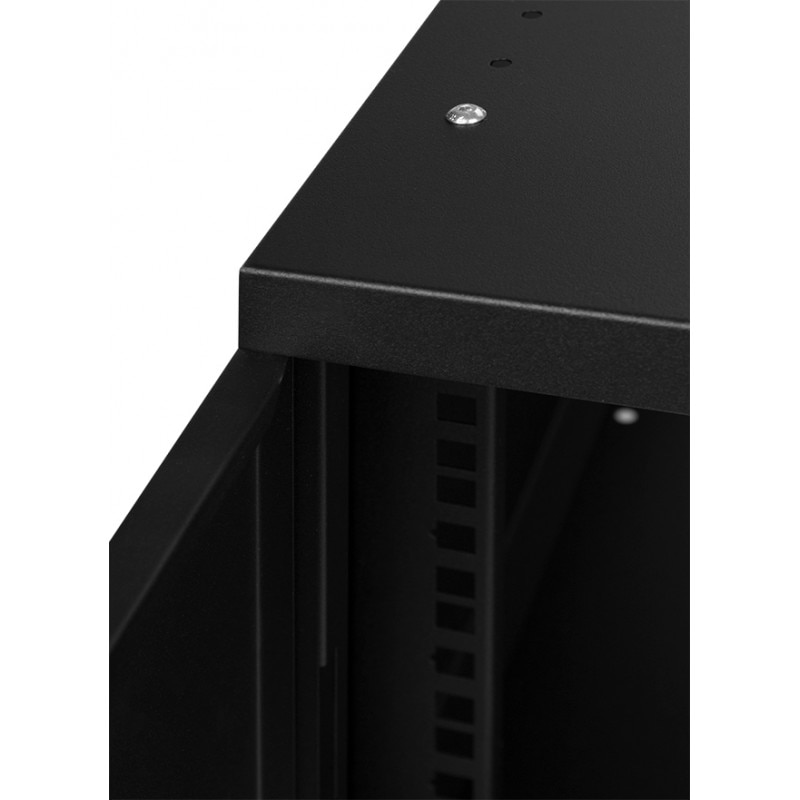 Ip20 Ess Rack Метален шкаф, RACK, 19'' 6U, 600x350 mm, IP20, Черен - eMAG.bg