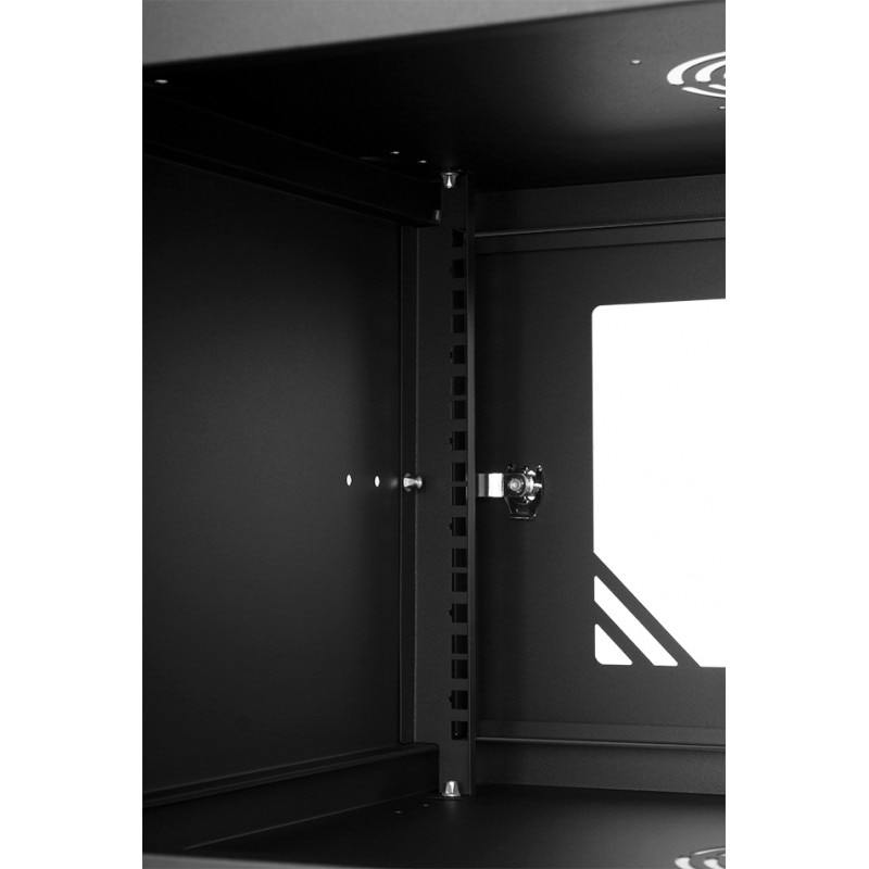 Ip20 Ess Rack Метален шкаф, RACK, 19'' 6U, 600x350 mm, IP20, Черен - eMAG.bg
