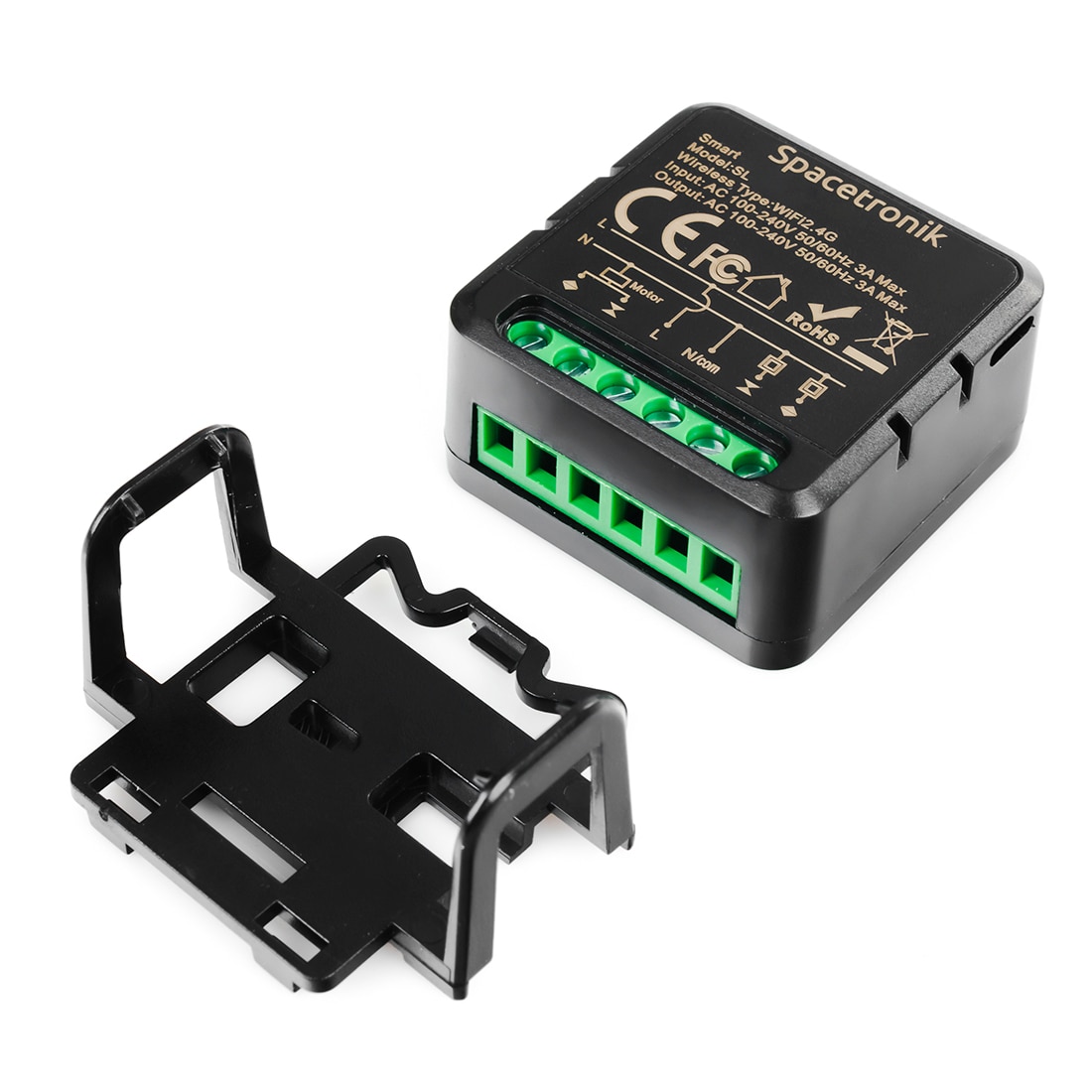 Intrerupator electric, Zigbee, Tuya 3, Negru eMAG.ro