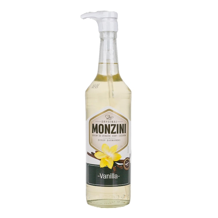 Сироп Monzini, С вкус на ванилия, Кафе, 1л