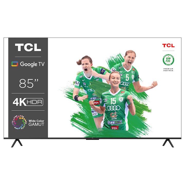 TCL 85P745 Smart LED Televízió, 215 cm, 4K, HDR, Google TV