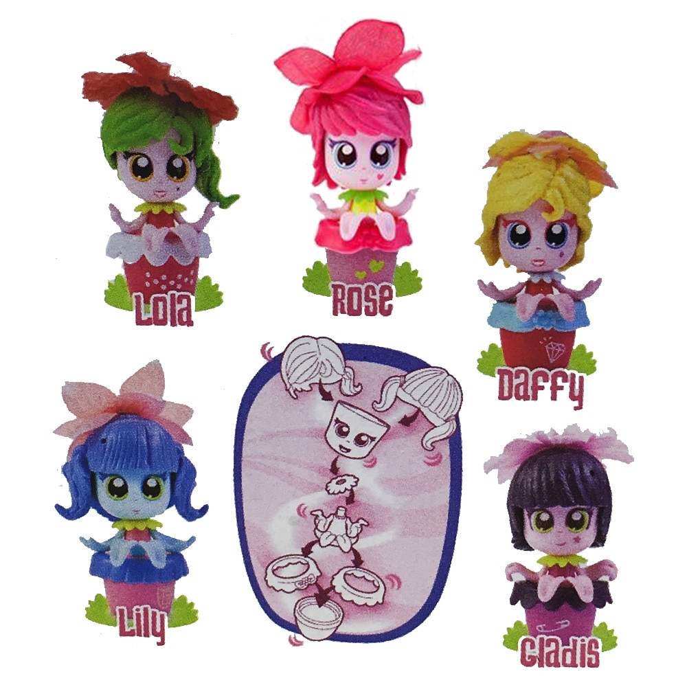 Papusa, Bloomy Belles, Parfumat, Roz, 4+ - eMAG.ro