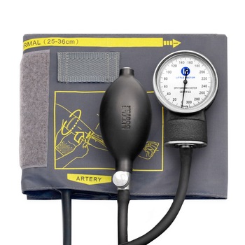 Tensiometru mecanic Little Doctor LD 70, profesional, manometru din metal, dimensiune manseta 25 – 36 cm, inel de fixare metalic, fara stetoscop, Negru/Gri Tensiometru mecanic Little Doctor LD 70, profesional, manometru din metal, dimensiune manseta 25 – 36 cm, inel de fixare metalic, fara stetoscop, Negru/Gri