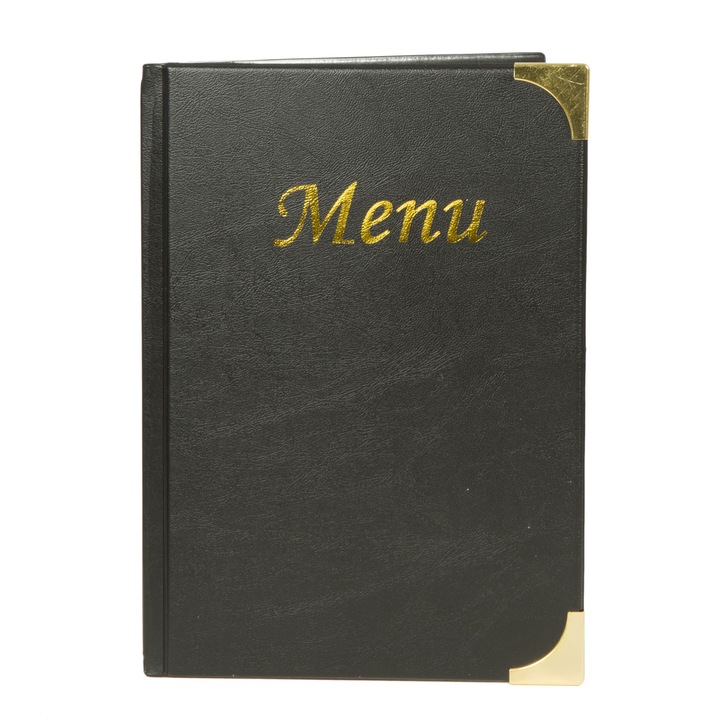Mapa Meniu Basic A5 - Negru