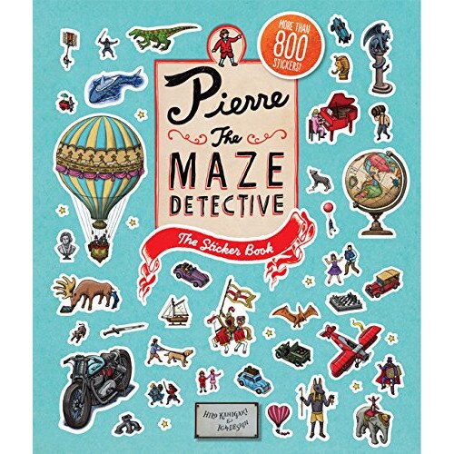 Pierre the Maze Detective - The Sticker Book - Hiro Kamigaki