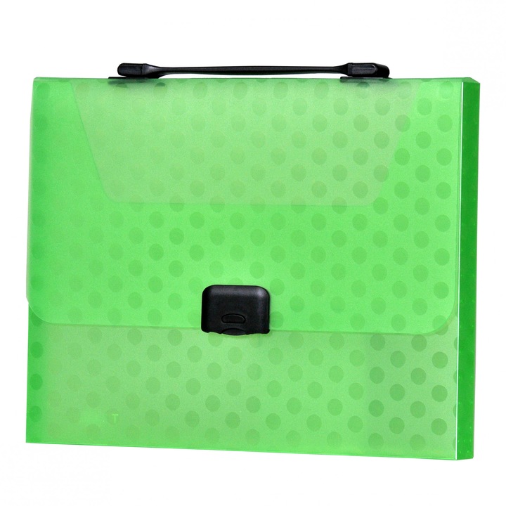 Geanta cu maner din plastic semitransparenta, us-0806-v