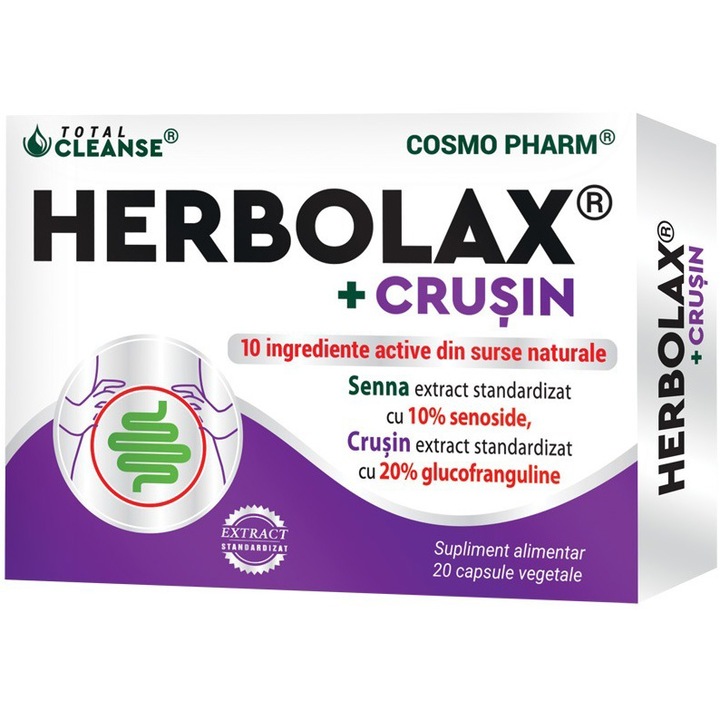 Herbolax + Crusin, Cosmo Pharm, 20 capsule vegetale