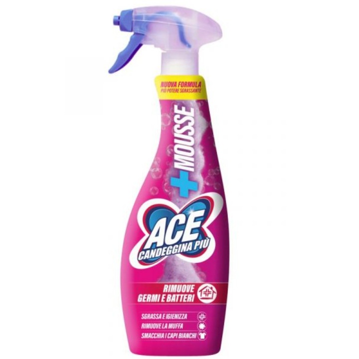 Ace Ultra Spray fehérítő + zsírtalanító virágos habbal 800 ml