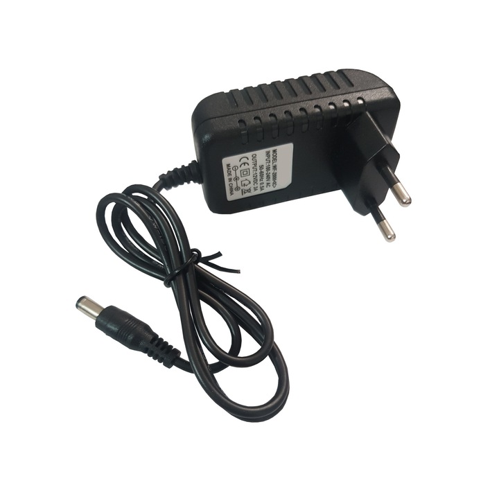 Transformator alimentator 12V-3A, mufa 5.5x2.5mm, K KATHODE