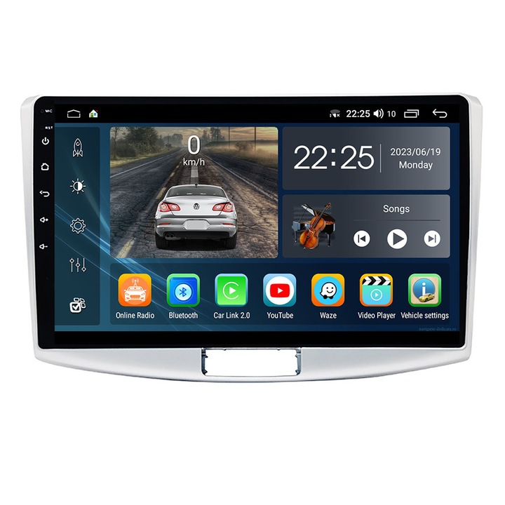 Navigatie VW passat B6 B7 CC, Android12, Ecran QLED 1280x720 2GB RAM, Fast Boot 1secunda, Carplay si Android Auto