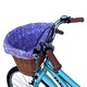 Дамски велосипед, 24 цола, V-brake, кошница за пазаруване, багажник, звънец, тюркоаз