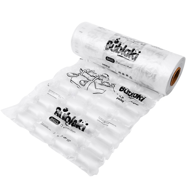 Folie cu bule, Bublaki, HDPE, 40x25 cm, 300 m