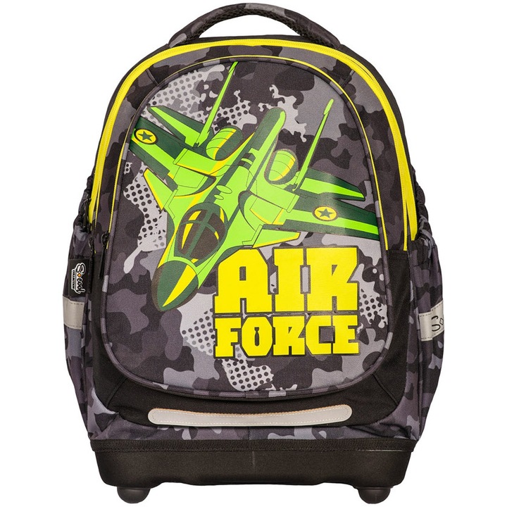 S-cool hátizsák, anatómiai, 38x39x19,5 cm, Air Force