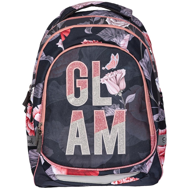 S-coo hátizsák, anatómiai, 41x28x21 cm, Light Glam